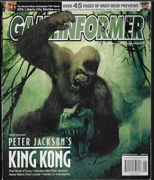 Image for GAMEINFORMER (Game Informer): August, Aug. 2005, No. 148 (King Kong) GAMEINFORMER (Game Informer): August, Aug. 2005, No. 148 (King Kong)