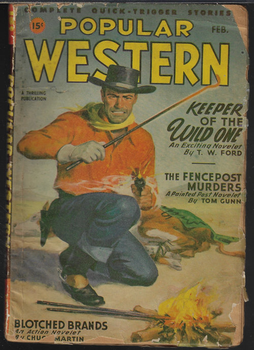 Image for POPULAR WESTERN: February, Feb. 1947 ( POPULAR WESTERN: February, Feb. 1947 (