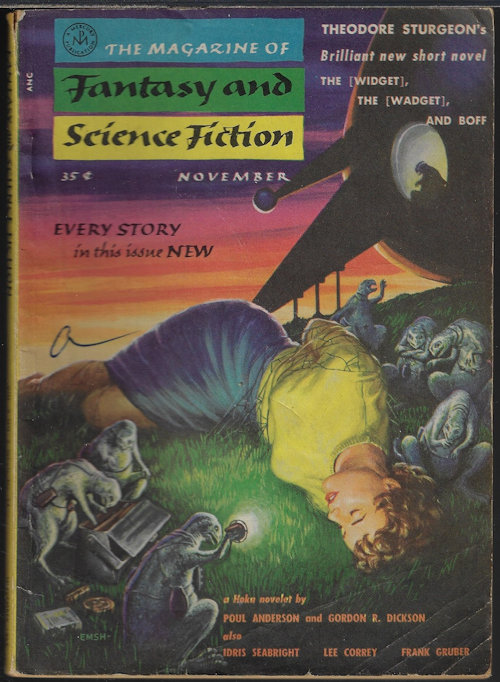 Image for The Magazine of FANTASY AND SCIENCE FICTION (F&SF): November, Nov. 1955 The Magazine of FANTASY AND SCIENCE FICTION (F&SF): November, Nov. 1955