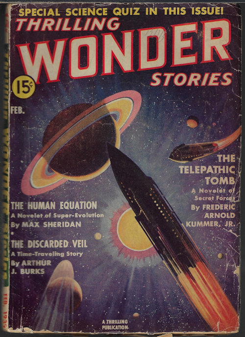 Image for THRILLING WONDER Stories: February, Feb. 1939 THRILLING WONDER Stories: February, Feb. 1939