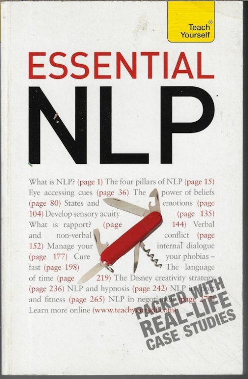 Image for ESSENTIAL NLP; Teach Yourself ESSENTIAL NLP; Teach Yourself