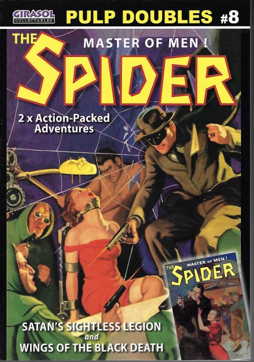 Image for PULP DOUBLES #8: THE SPIDER; Wings of the Black Death & Satan's Sightless Legion PULP DOUBLES #8: THE SPIDER; Wings of the Black Death & Satan's Sightless Legion