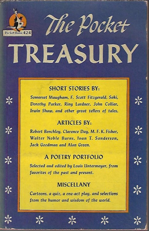 Image for THE POCKET TREASURY THE POCKET TREASURY