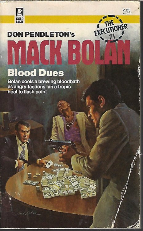 Image for BLOOD DUES; Mack Bolan The Executioner #71 BLOOD DUES; Mack Bolan The Executioner #71