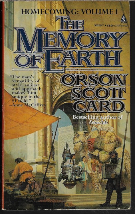 Image for THE MEMORY OF EARTH: Homecoming #1 THE MEMORY OF EARTH: Homecoming #1