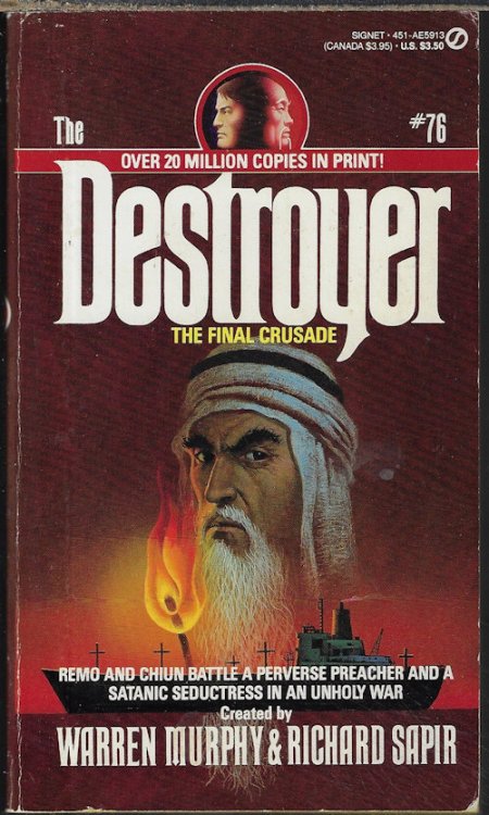 Image for THE FINAL CRUSADE: The Destroyer No. 76 THE FINAL CRUSADE: The Destroyer No. 76
