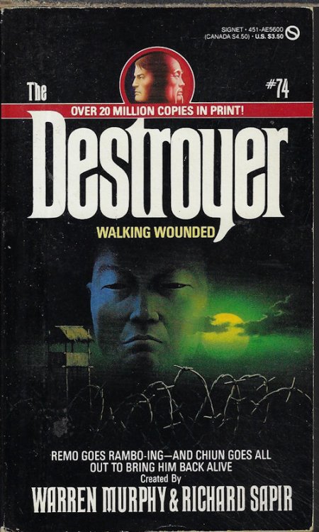 Image for WALKING WOUNDED: The Destroyer No. 74 WALKING WOUNDED: The Destroyer No. 74