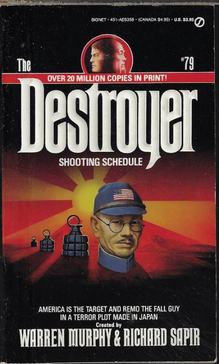 Image for SHOOTING SCHEDULE: The Destroyer No. 79 SHOOTING SCHEDULE: The Destroyer No. 79