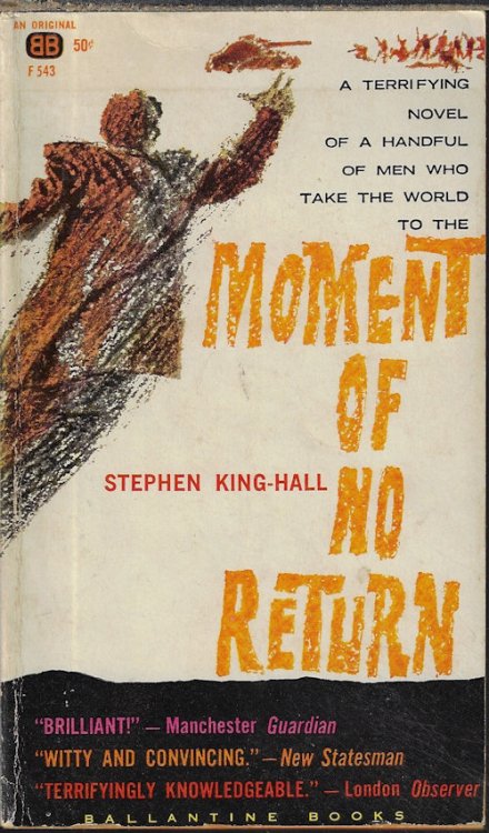 Image for MOMENT OF NO RETURN MOMENT OF NO RETURN