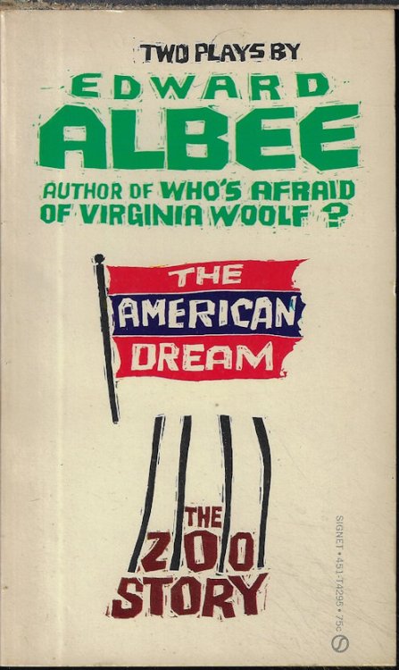 Image for THE AMERICAN DREAM and THE ZOO STORY THE AMERICAN DREAM and THE ZOO STORY