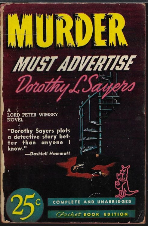 Image for MURDER MUST ADVERTISE; A Lord Peter Wimsey Novel MURDER MUST ADVERTISE; A Lord Peter Wimsey Novel