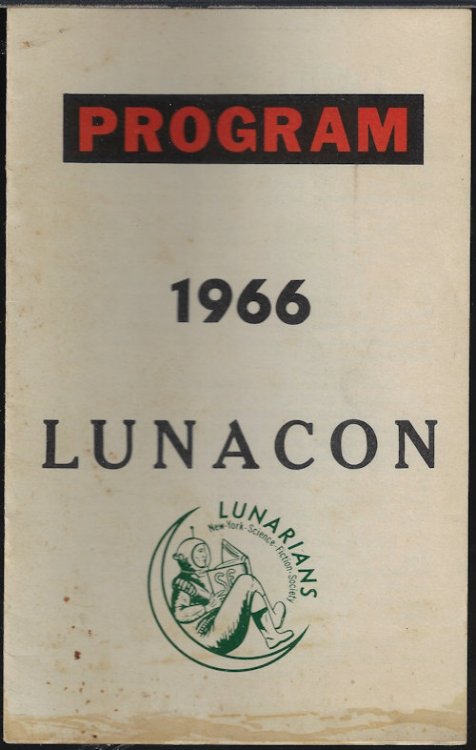 Image for LUNACON Program 1966 LUNACON Program 1966