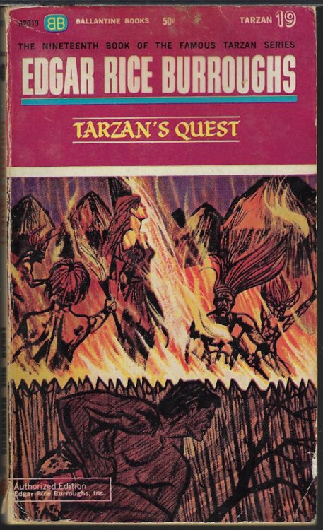 Image for TARZAN'S QUEST (Tarzan #19) TARZAN'S QUEST (Tarzan #19)