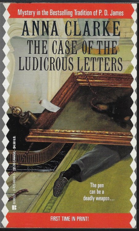 Image for THE CASE OF THE LUDICROUS LETTERS THE CASE OF THE LUDICROUS LETTERS