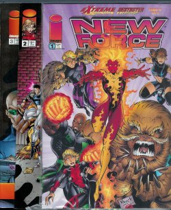 Image for NEW FORCE (Lot): Issues #1, 2, 3, & 4 NEW FORCE (Lot): Issues #1, 2, 3, & 4