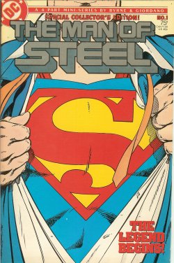Image for THE MAN OF STEEL: (June) #1 (of 6) THE MAN OF STEEL: (June) #1 (of 6)