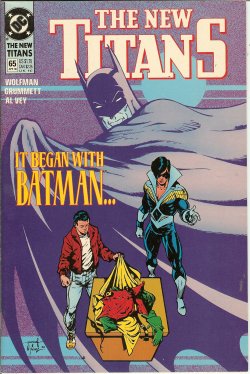 Image for THE NEW TITANS: April #65 THE NEW TITANS: April #65