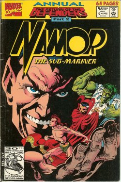 Image for NAMOR, THE SUB-MARINER: 1992 Annual, #2 NAMOR, THE SUB-MARINER: 1992 Annual, #2