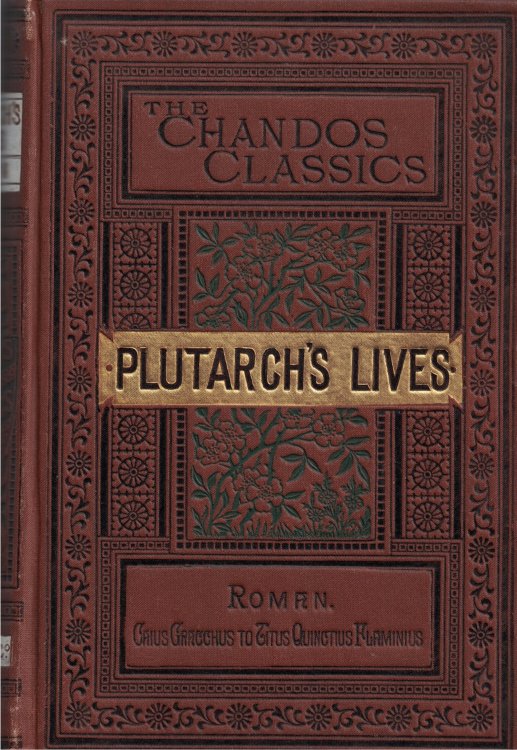 Plutarch's Lives: Volumes 1 & 2 (out of 4) , Roman Section