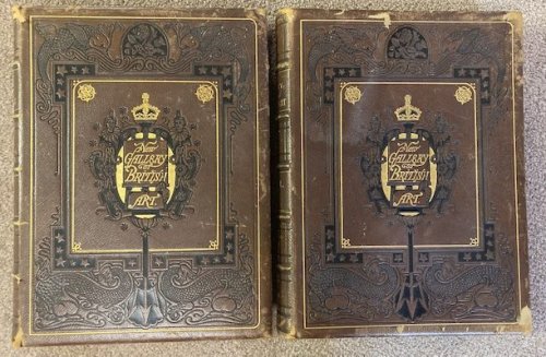 The New Gallery of British Art, containing One Hundred and Twenty-one Engravings on Steel, from the Works of Distinguished British Painters (2 Volume Set)