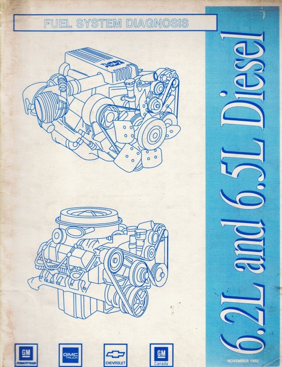 Image for Chevrolet, GMC Truck - 6.2L and 6.5L Diesel Fuel System Diagnosis Chevrolet, GMC Truck - 6.2L and 6.5L Diesel Fuel System Diagnosis