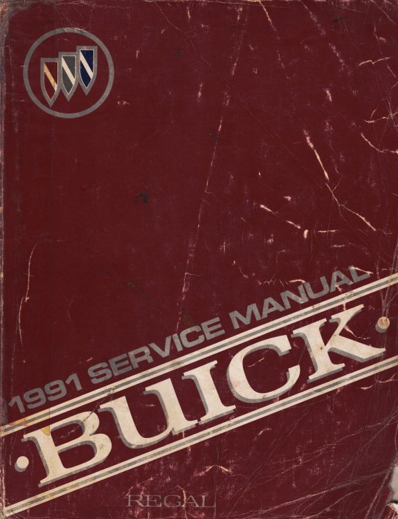 1992 Buick Regal Service Manual