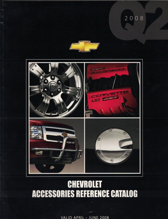 Image for 2008 Second Quarter (Q2) Chevrolet Accessories Reference Catalog 2008 Second Quarter (Q2) Chevrolet Accessories Reference Catalog