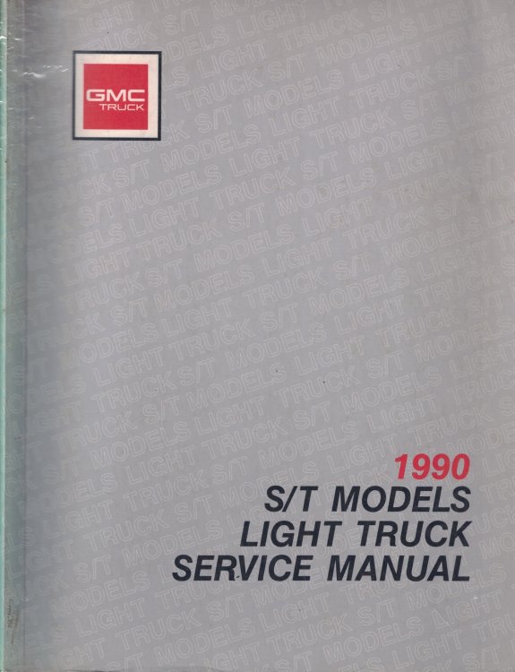 Image for 1990 GMC Truck - S/T Light Truck Service Manual 1990 GMC Truck - S/T Light Truck Service Manual