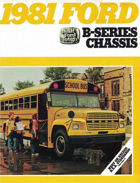 1981 Ford B-Series Chassis [sales brochure] [Ford Truck]