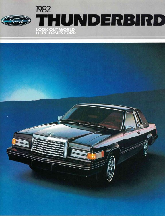 1982 Ford Thunderbird [sales brochure]