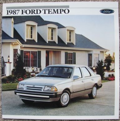1987 Ford Tempo [Sales Brochure]