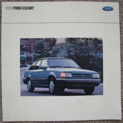 1990 Ford Escort [Sales Brochure]