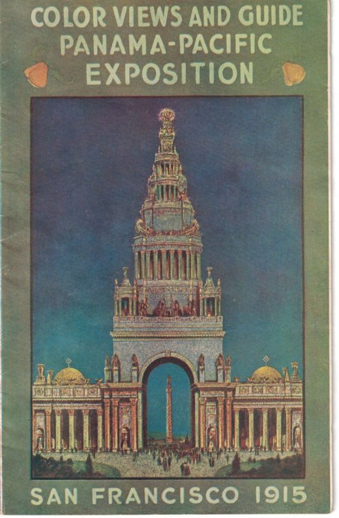 Color Views and Guide Panama - Pacific Exposition, San Francisco 1915