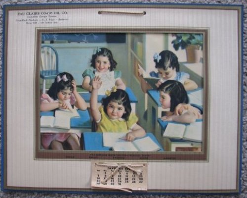 Dionne Quintuplets Calendar - 1940