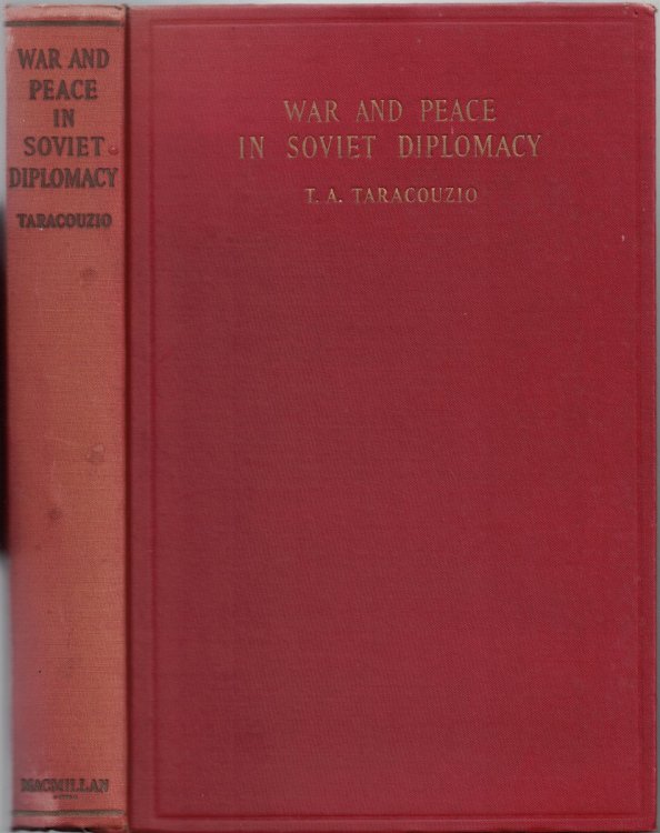 Image for War and Peace in Soviet Diplomacy War and Peace in Soviet Diplomacy