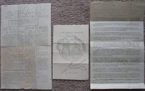 [Three WW2-era documents related to the 54th General Hospital in New Guinea