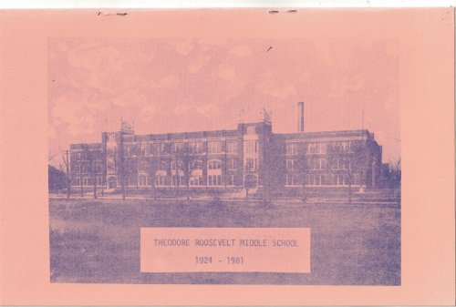 Program for Open House at Theodore Roosevelt Middle School 1924-1981 [Rockford, Illinois]