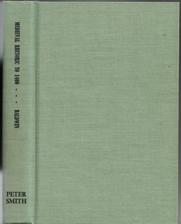Image for Medieval Rhetoric and Poetic (to 1400), Interpreted from Representative Works Medieval Rhetoric and Poetic (to 1400), Interpreted from Representative Works