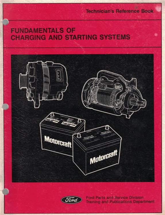 Image for Ford - Fundamentals of Charging and Starting Systems (Technician's Reference Book) Ford - Fundamentals of Charging and Starting Systems (Technician's Reference Book)