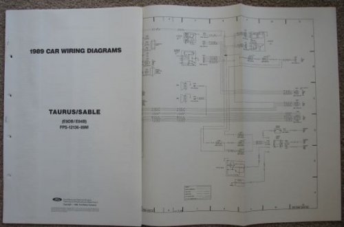 1989 Ford Car Wiring Diagrams: Ford Taurus / Mercury Sable (E9DB/E94B) [Loose Leaf]
