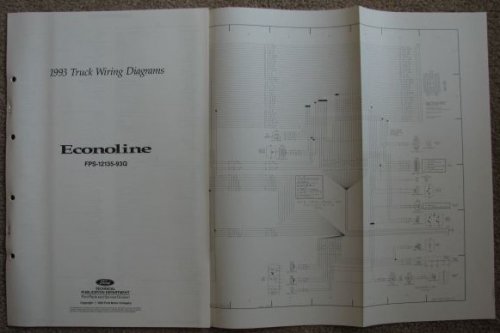 1993 Ford Truck Wiring Diagrams: Econoline [Loose Leaf]