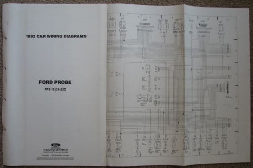1992 [Ford] Car Wiring Diagrams: Ford Probe [Loose Leaf]