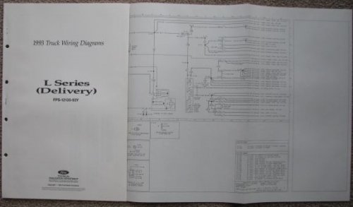 1993 Ford Truck Wiring Diagrams: L Series (Delivery) [Loose Leaf]