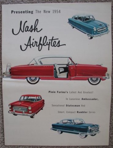 Presenting the New 1954 Nash Airflytes [Nash & Rambler Sales Brochure]