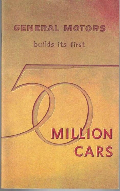 Image for General Motors build its first 50 Million Cars General Motors build its first 50 Million Cars
