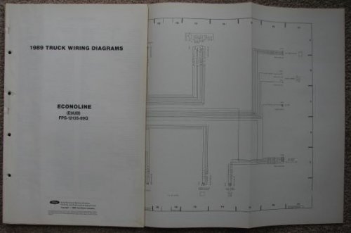 1989 Ford Truck Wiring Diagrams: Econoline (E9UB) [Loose Leaf]