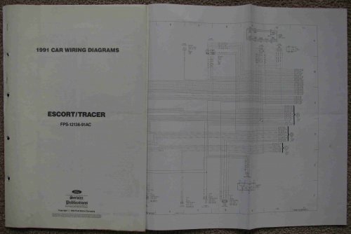 1991 [Ford] Car Wiring Diagrams: Ford Escort / Mercury Tracer [loose Leaf]