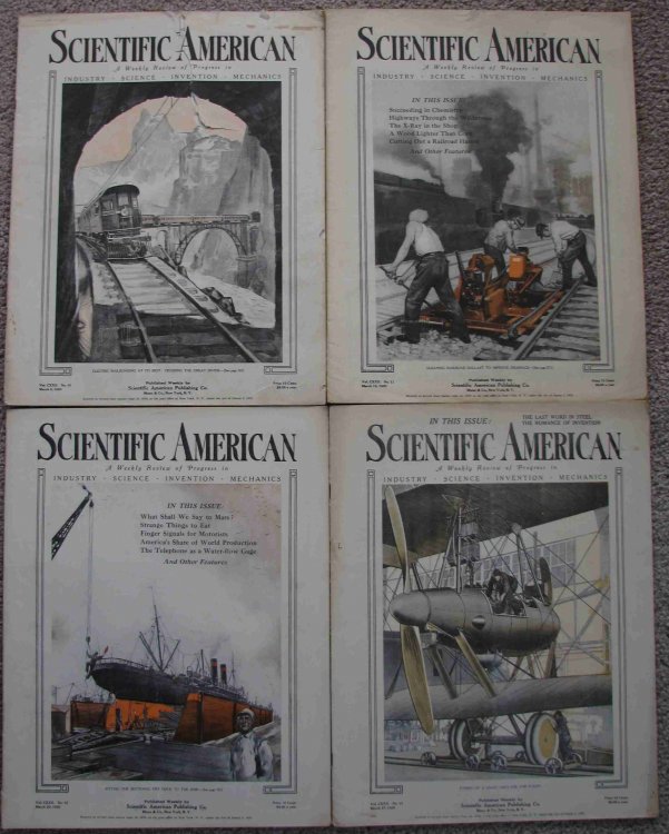 Image for Scientific American, A Weekly Review of Progress; Includes four issues for March 1920 (March 6, March 13, March 20, and March 27) Scientific American, A Weekly Review of Progress; Includes four issues for March 1920 (March 6, March 13, March 20, and March 27)