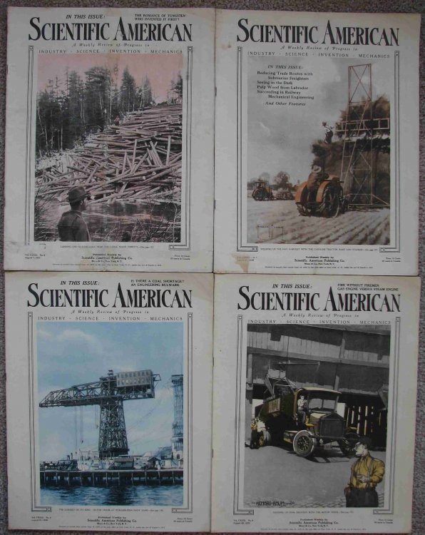 Image for Scientific American, A Weekly Review of Progress; Includes four issues for August 1920 (August 7, August 14, August 21, and August 28) Scientific American, A Weekly Review of Progress; Includes four issues for August 1920 (August 7, August 14, August 21, and August 28)