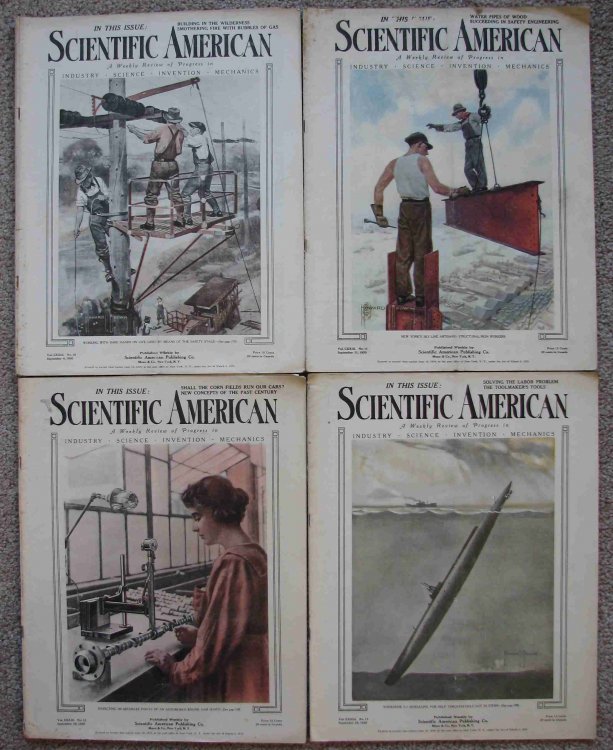 Image for Scientific American, A Weekly Review of Progress; Includes four issues for September 1920 (September 4, September 11, September 18, and September 25) Scientific American, A Weekly Review of Progress; Includes four issues for September 1920 (September 4, September 11, September 18, and September 25)